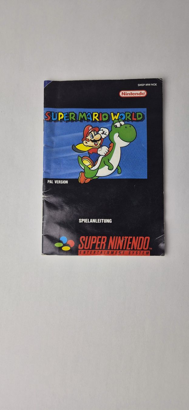 Nintendo Giochi: Super Mario World SNES + Anleitung – Usato da Dübendorf venduto da r3leaser 2