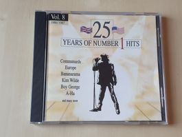 25 Years of Number 1 Hits Vol. 8 1986 - 1987