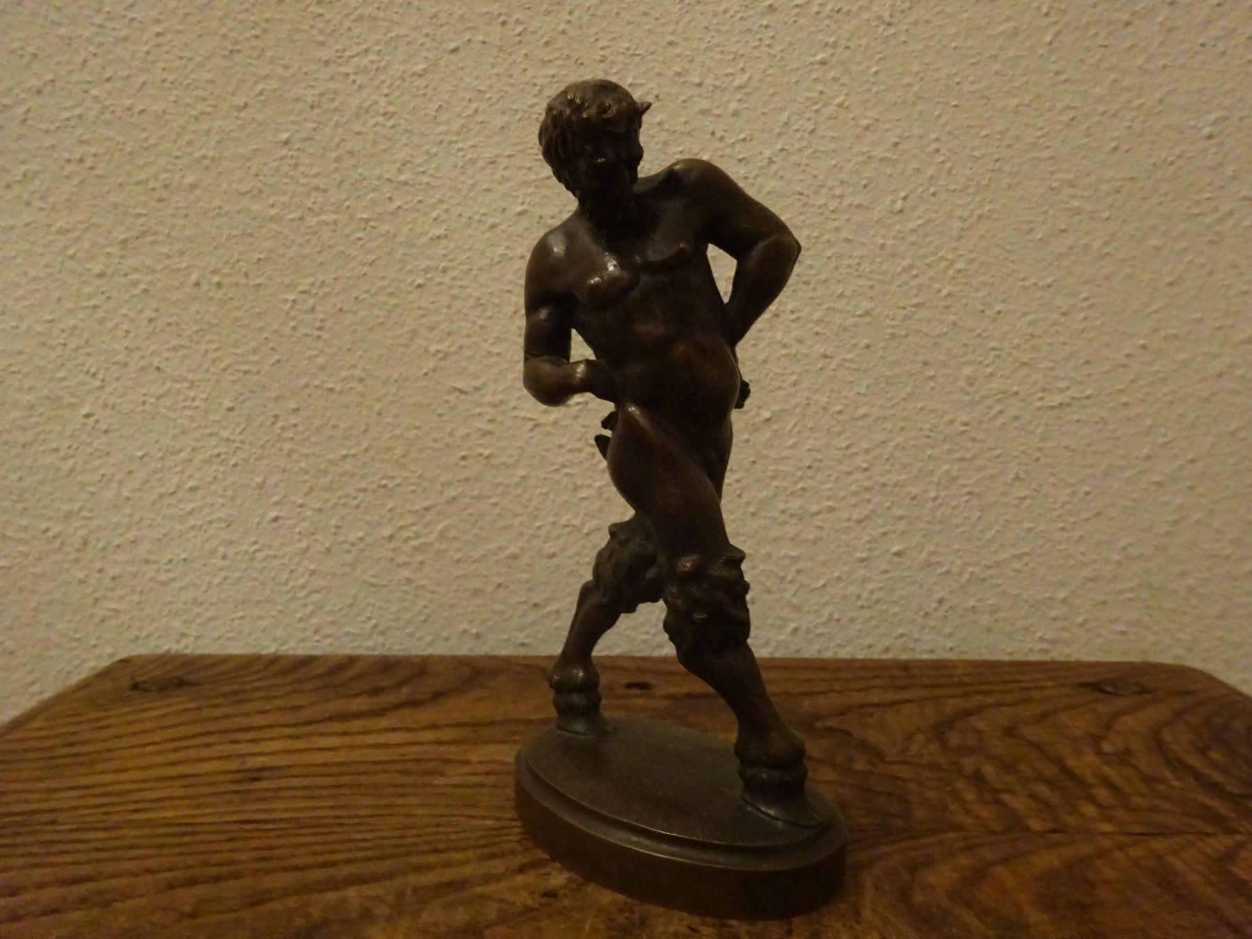 Sculture & Statue: Tanzender Satyr / E. Lohrmann 1913 – Usato da Esslingen venduto da eintagammeer 2