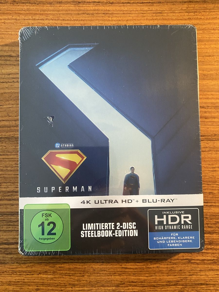 Tutti i DVDs: Superman - Steelbook 4K UHD + Blu-Ray – Nuovo e nell'imballaggio originale da Rüschlikon venduto da Granulat204
