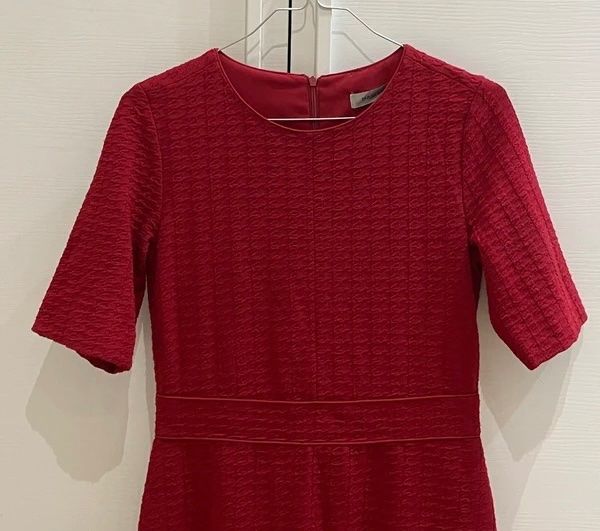 Marella Vestiti: Marella rotes Kleid Gr. 34 (Max Mara) – Usato da Lopagno venduto da CLep 3