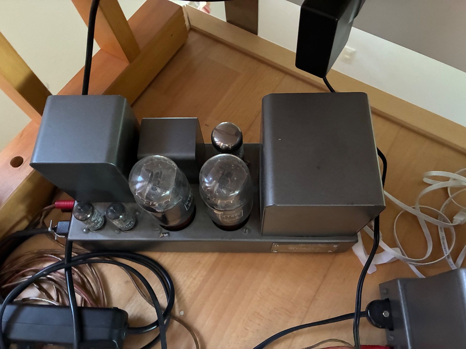 Quad Verstärker: Quad 57 ampli à tubes – Defekt aus Vétroz von Saraho 2