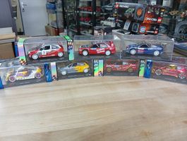 Modellautos Sammlung Rallye Rennwagen teils noch ungeöffnet 