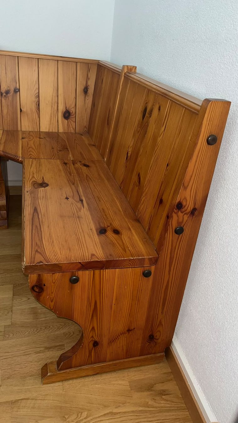 Bancs: Banc d'angle bois massif – D'occasion à Villars-sur-Glâne par Sneaky765 2
