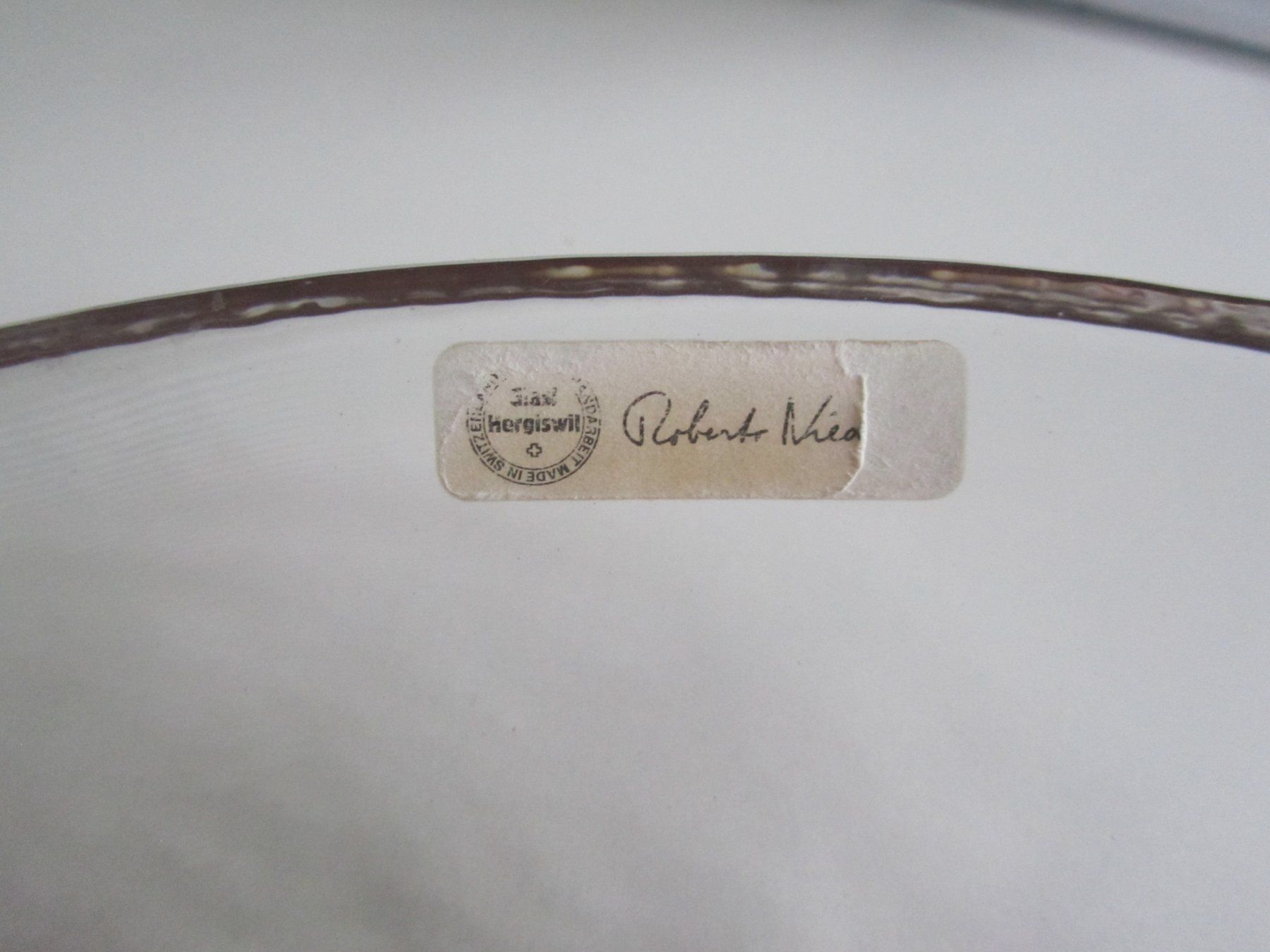 Glasi Hergiswil Bicchieri: Glasi Hergiswil Schale Barca 32 cm – Usato da Bättwil venduto da Profi44 2
