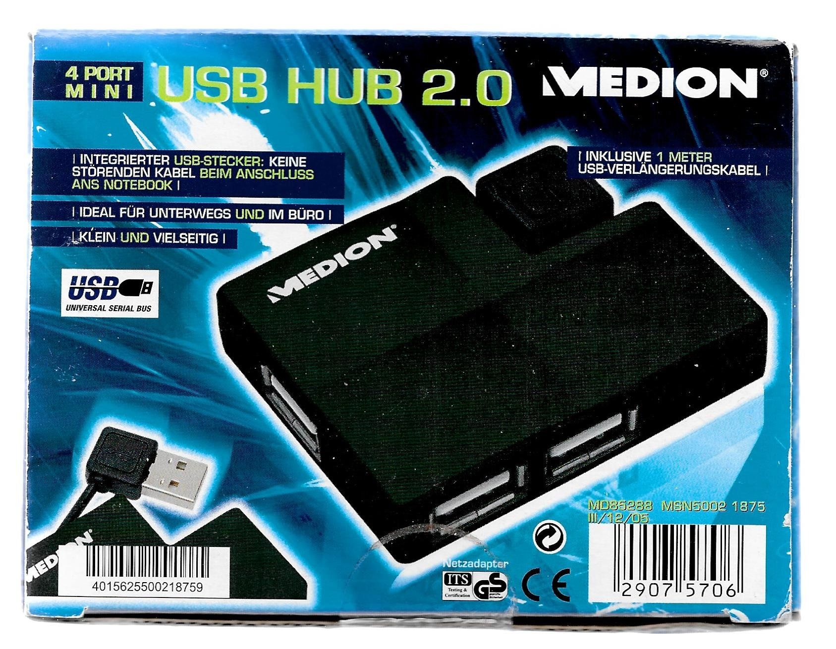 Hub & Switch: USB Hub 2.00, Medion – Nuovo (secondo la descrizione) da Lausanne venduto da jag_sj6f