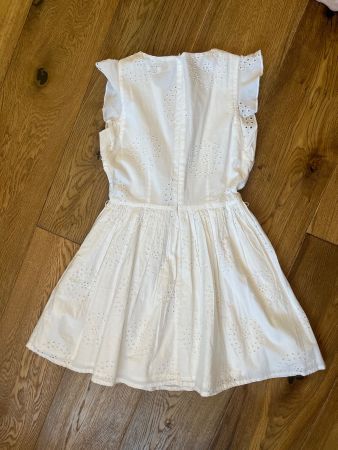 New Tommy Hilfiger eyelet dress with belt, size 9Y