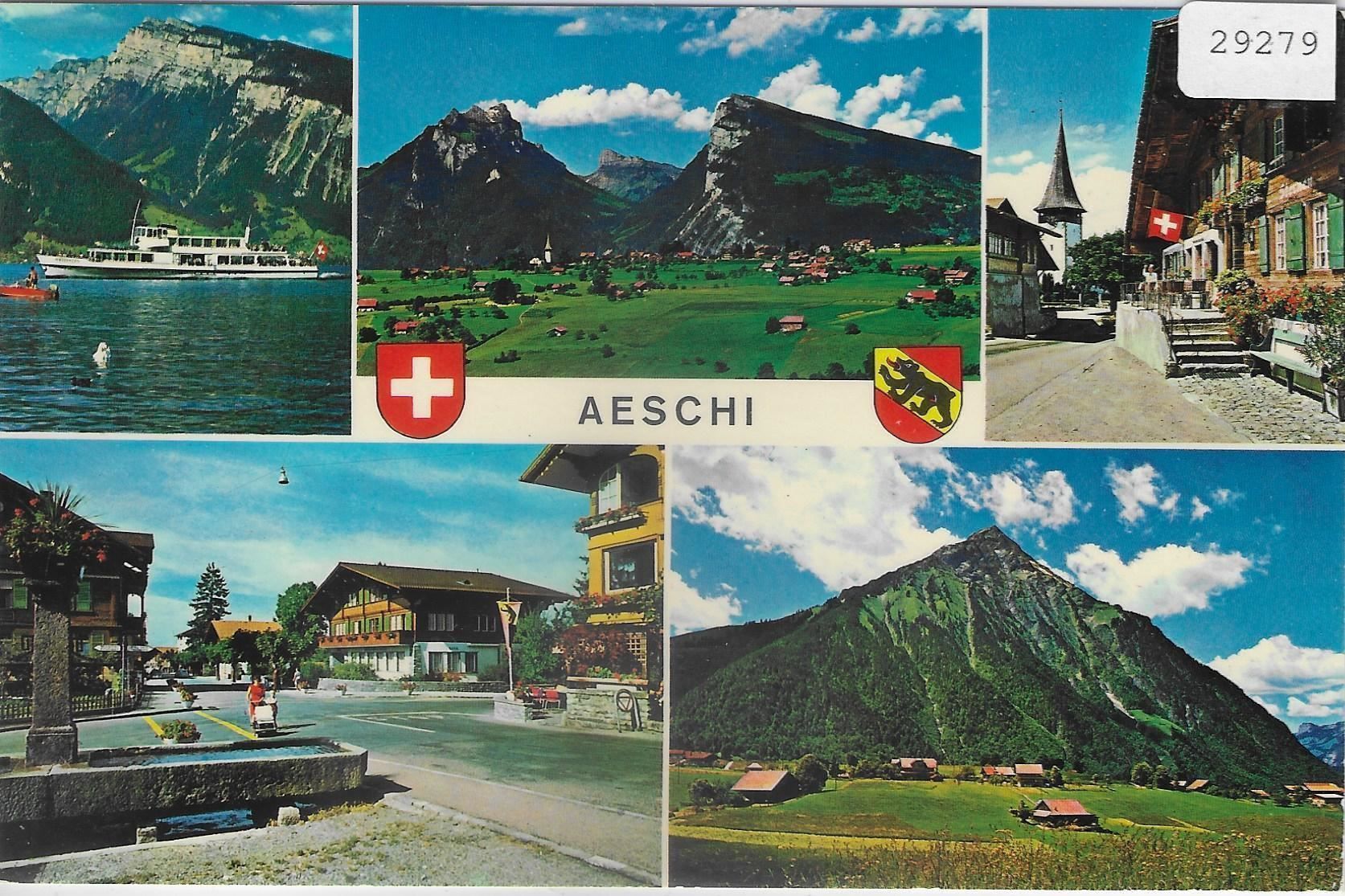 Cartoline postali: Aeschi BE - Multiview – Usato da Ettingen venduto da Kartenplanet