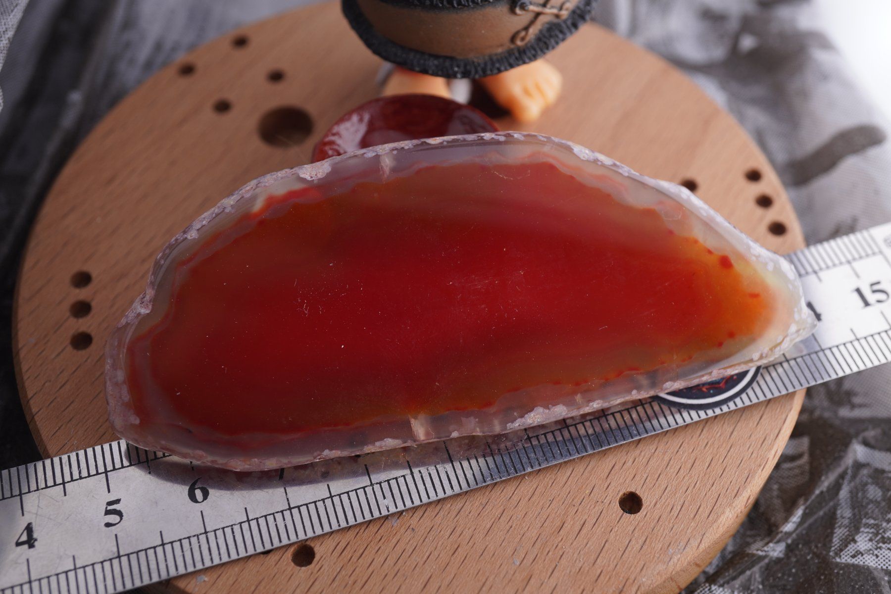 Minerali & Pietre curative: Achat Rot    Scheibe     wow     Ab 1.-(1) – Nuovo e nell'imballaggio originale da Eschenbach SG venduto da topstone 3