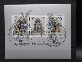 DDR 1988  Herbstmesse Block 95 gest.