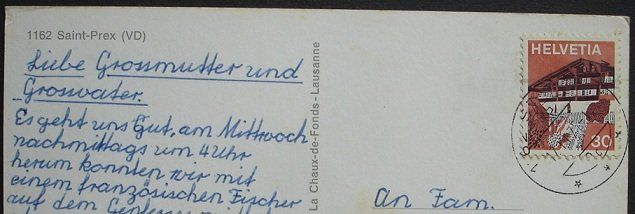 Cartes postales: SAINT-PREX VD – D'occasion à Jona par philajona 1