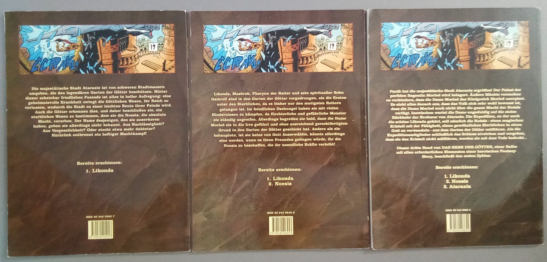 Comics: Das Erbe der Götter, Band 1-3 – Gebraucht aus Winterthur von andreas.leu 1