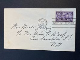 USA 1948 privater FDC Frauenrechtsbewegung gest Seneca Falls