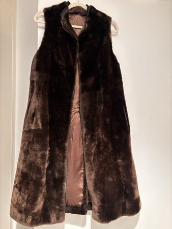 Avart Soft Faux Fur Vest, Long Style, Elegant Winter Look!