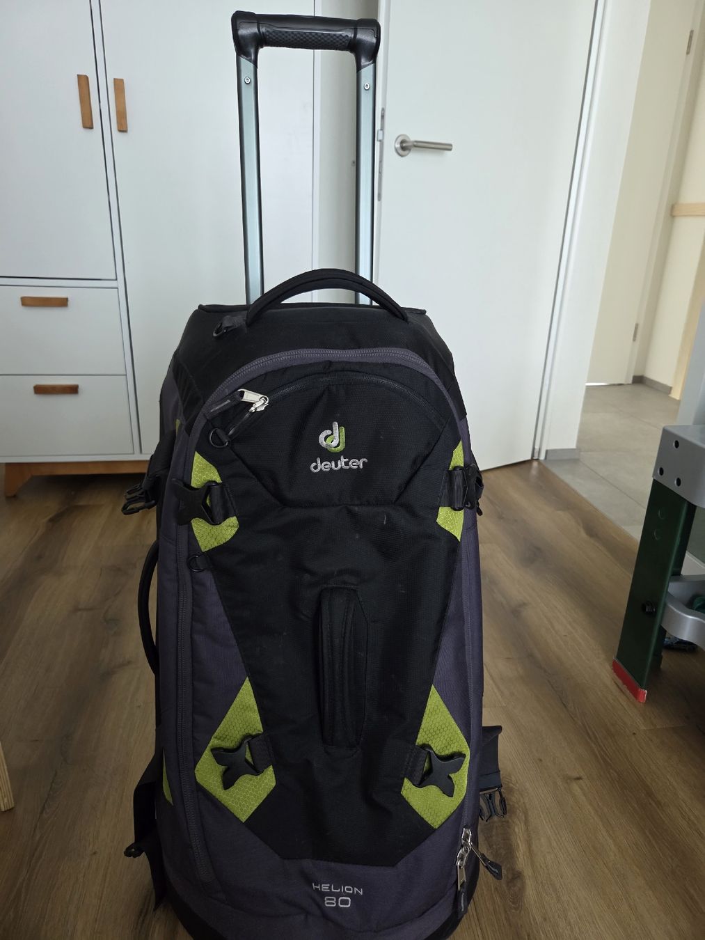 Deuter Valigie: Deuter Helion 80 Reisetasche Rollen / Rucksack – Usato da heiden venduto da Sawyer03 4