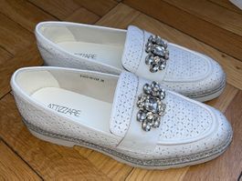 New loafers in Leather size 38 (insole 24,5 cm)