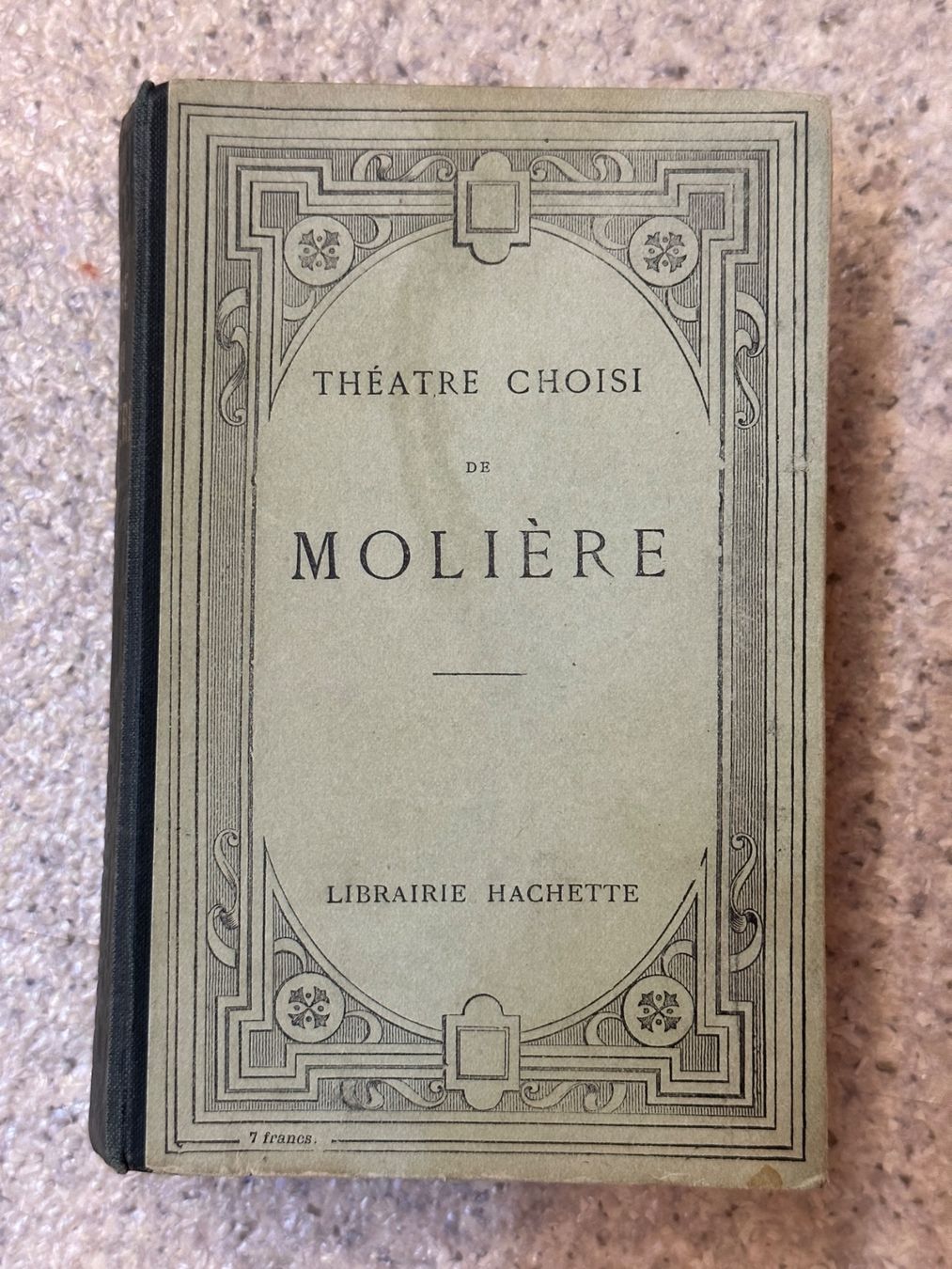 Bücher: Antikes Buch Théatre Choisi De Molière – Gebraucht aus Reiden von Zofi-Brocki