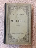 Antikes Buch Théatre Choisi De Molière