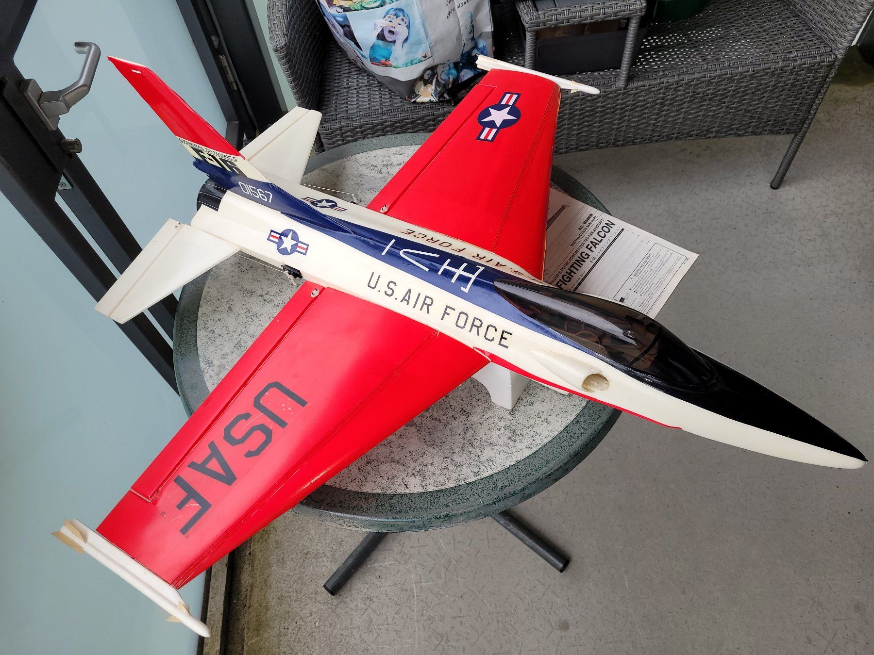 京商（KYOSHO）F-16　FIGHTING　FALCON kyosho-f-16-fighting-falcon-