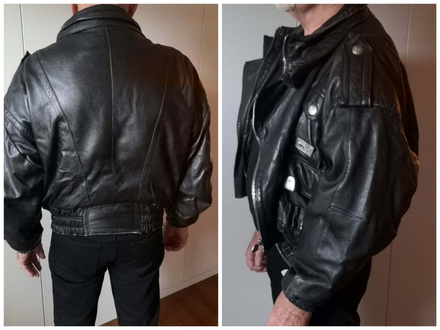 Giacche: Uncle Sam ! Motorrad Lederjacke - Gr. L – Usato da Widnau venduto da Schurlibua 3