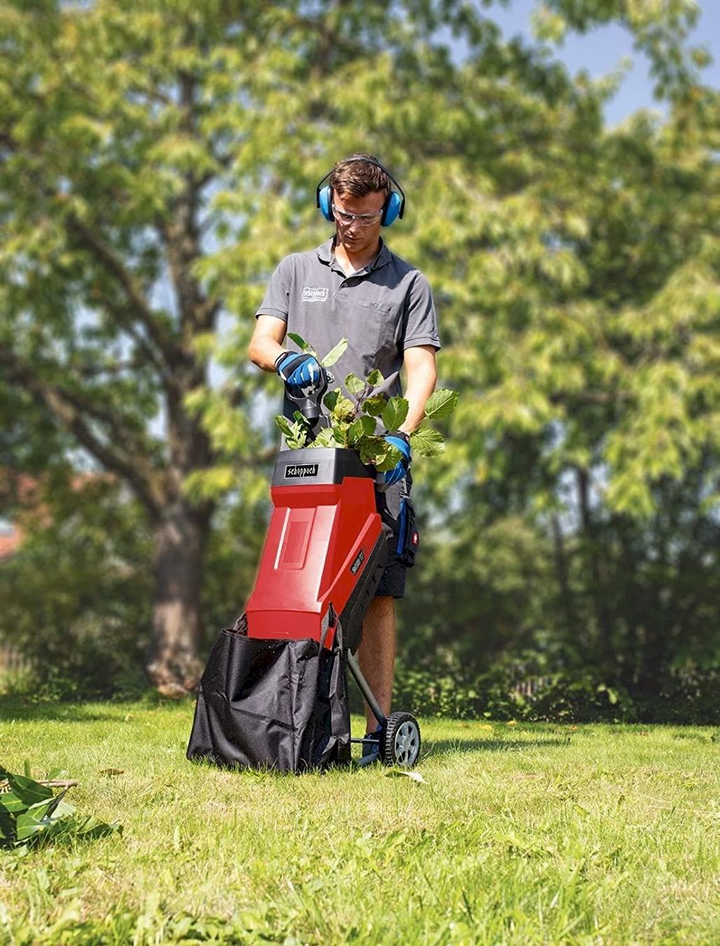 Trinciatrici: Scheppach GS55 Elektro-Gartenhäcksler – Nuovo e nell'imballaggio originale da Bottighofen venduto da zaap 5
