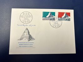 ✉️ Matterhorn Brief Erstausgabe 1.6. 65,