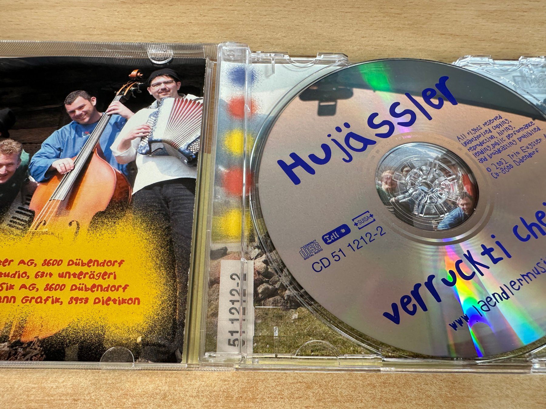 CD: X0 Hujässler - VERRUCKTI CHEIBE – Usato da Rikon im Tösstal venduto da Alpenmutz 2