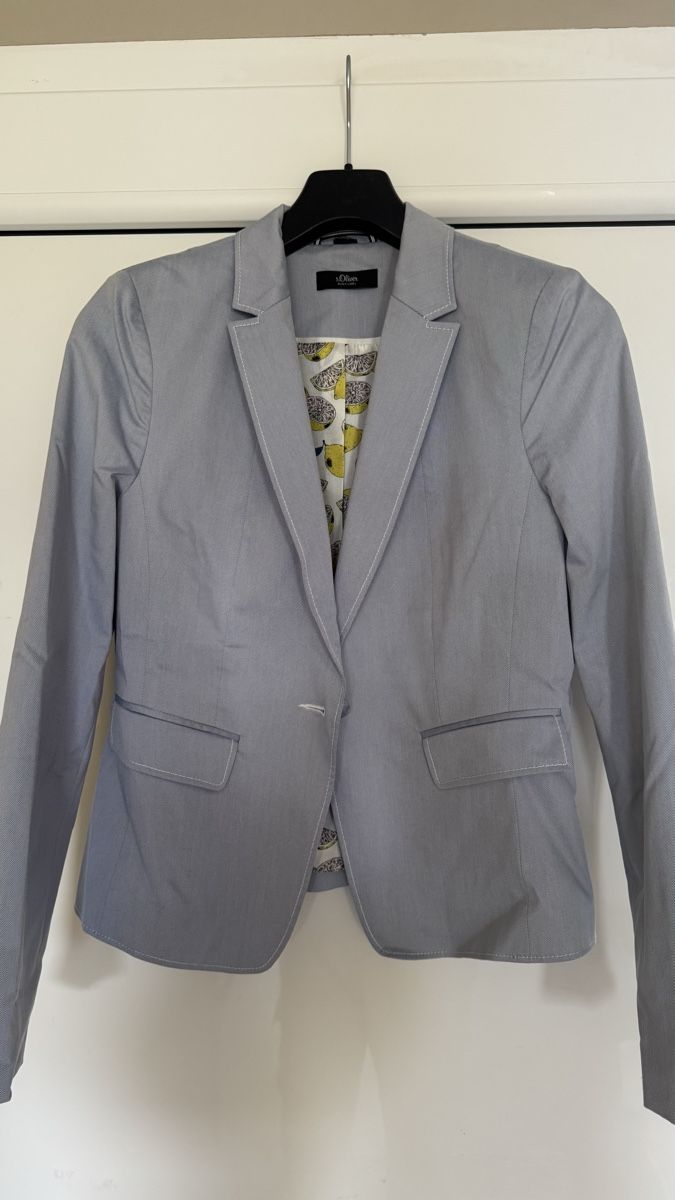 S.Oliver Giacche: Veste s.Oliver printemps-été, taille 38, comme neuve! – Usato da Bevaix venduto da FloNat02