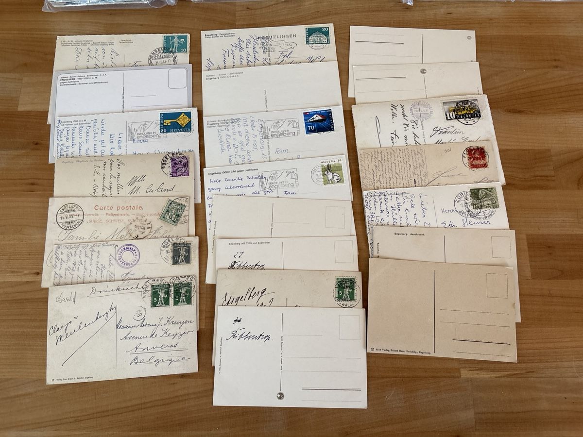 Cartoline postali: AK von Engelberg – Usato da Rümlang venduto da Brieftaube2 1