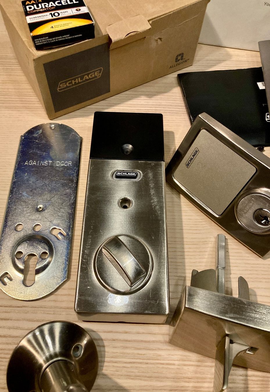 Schlösser: SCHLAGE Sense Smart Lock Schloss Deadbold Homekit – Neu (gemäss Beschreibung) aus Saas-Grund von GarageSaleToday 4