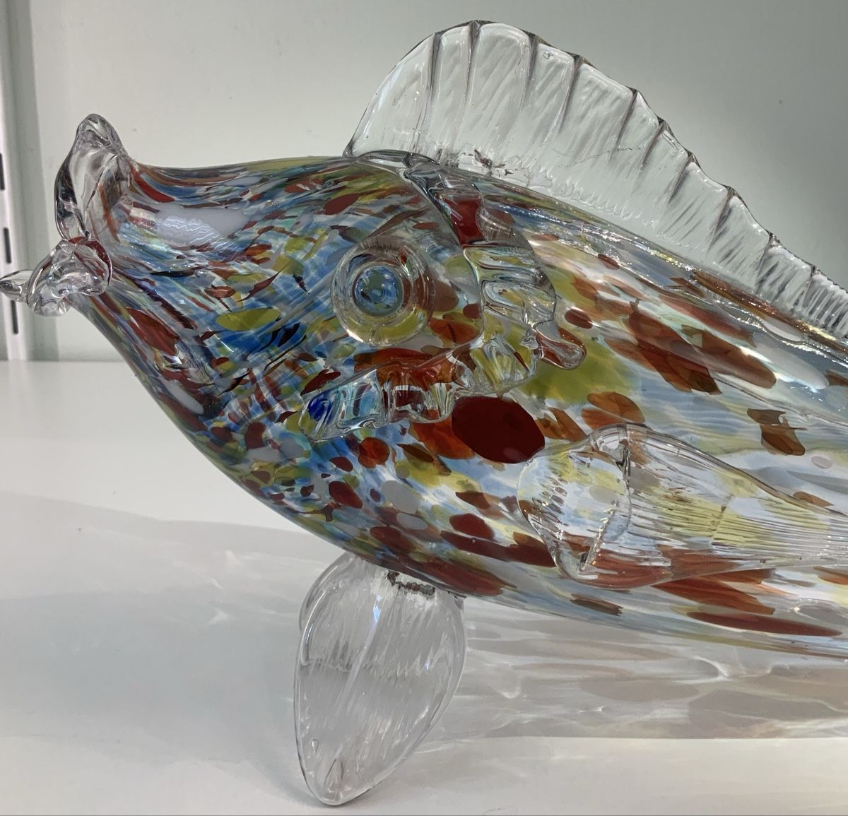 Murano Statuette: Grand Poisson Murano – Usato da rolle venduto da Tontonjulot 2