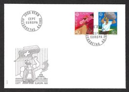 Europa CEPT 1981, Ersttagsbrief