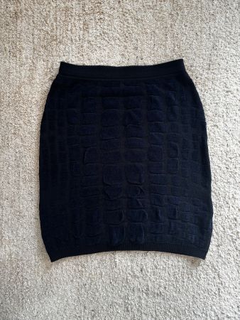 Knitted mini skirt - size S-M