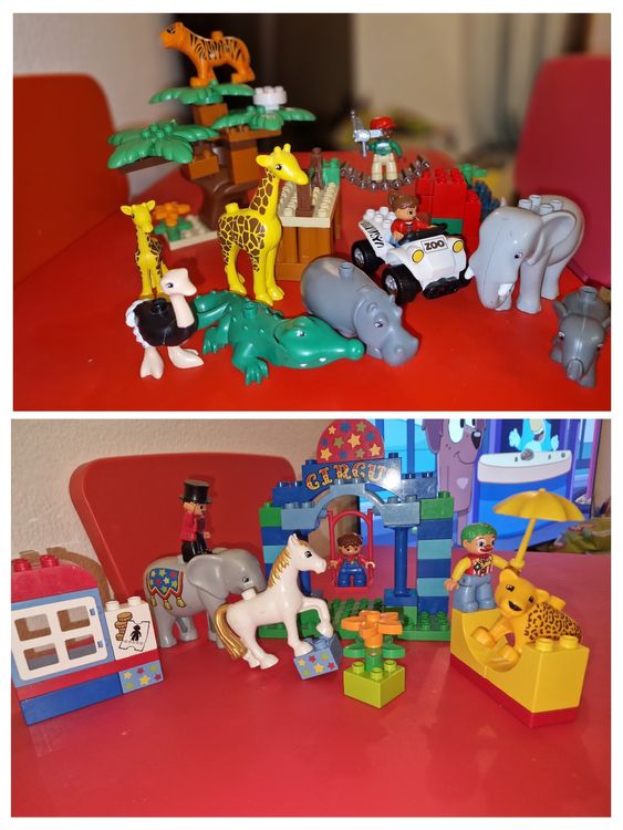 lego-duplo-safari-set-und-zirkus-set-gebraucht-in-bettlach-f-r-chf-17