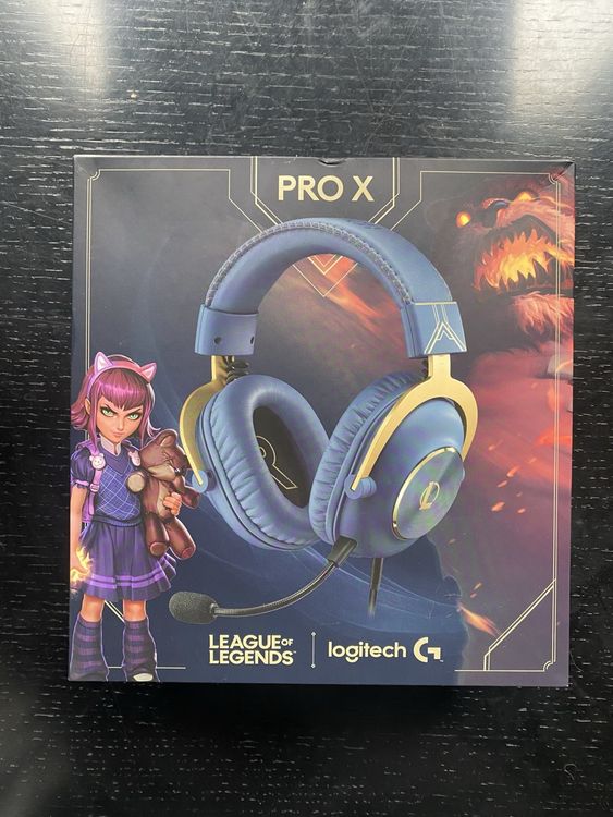 Headset Logitech G Pro X League of Legends Edition 1