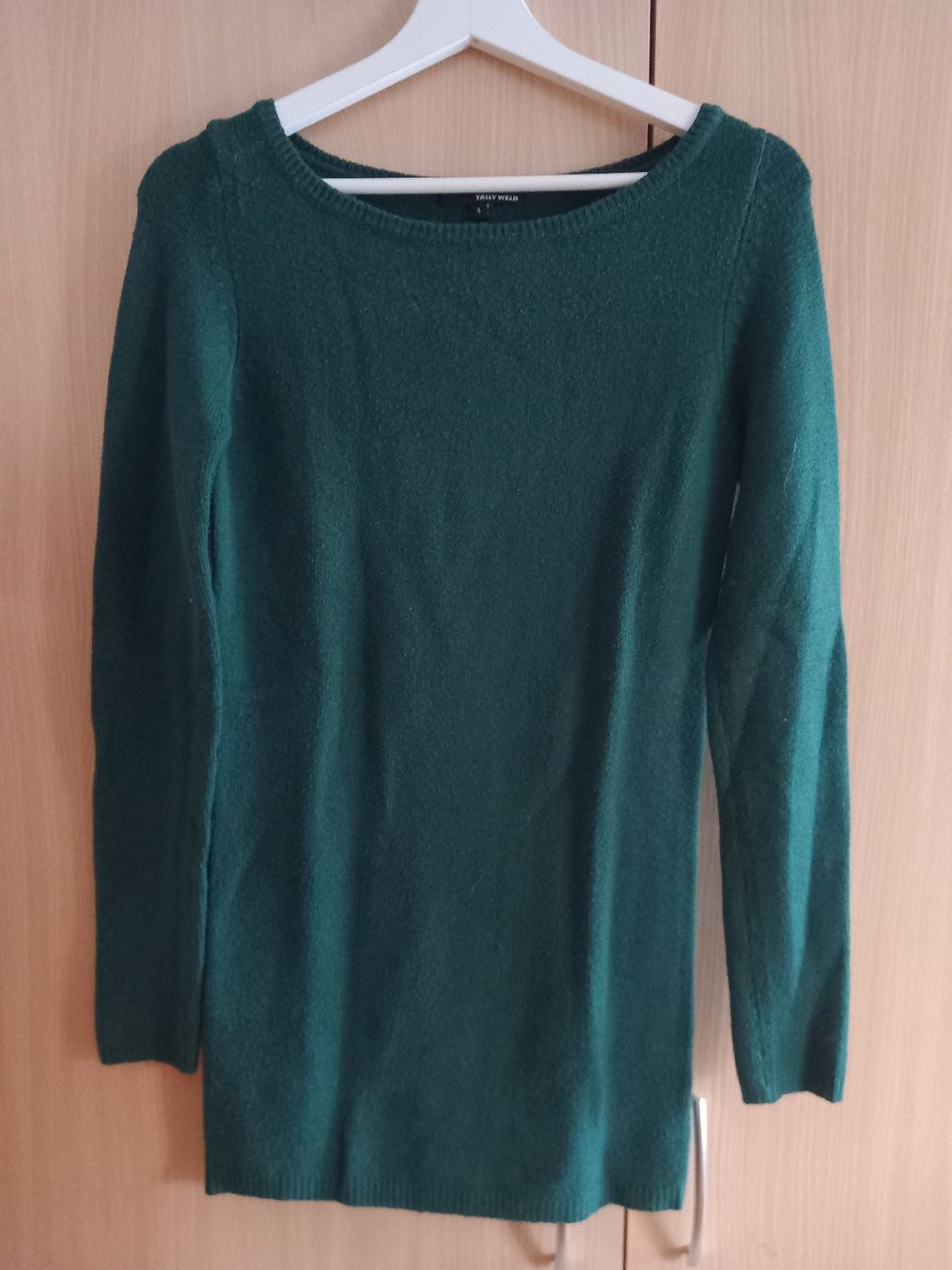 Pullover & Sweatshirts: Pull vert canard TALLY WEIJL Taille S – Gebraucht aus Faoug von per_kp6r