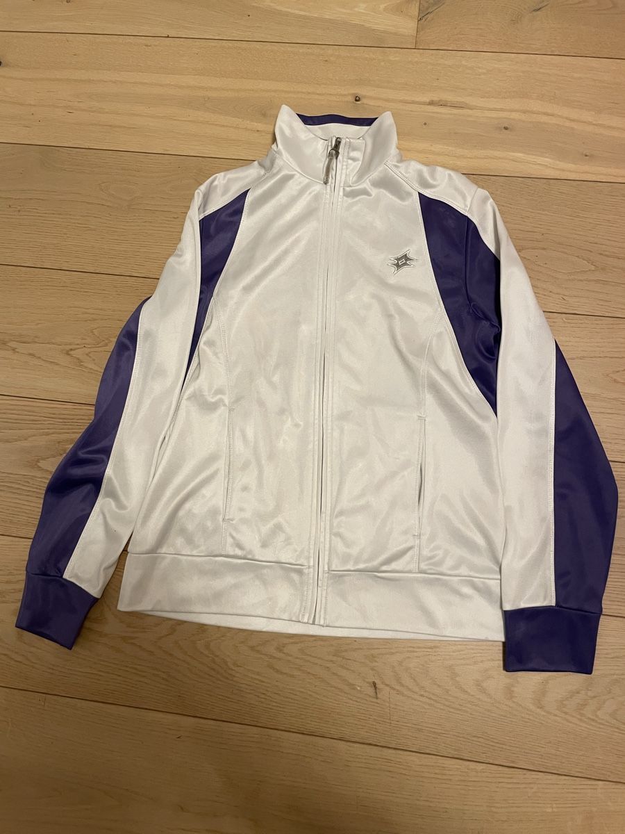 Giacche: Trainerjacke Weiss / Violett Vintage – Usato da Uitikon Waldegg venduto da lor_b2rv