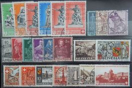 Schweiz Lot mit alten Werten XV