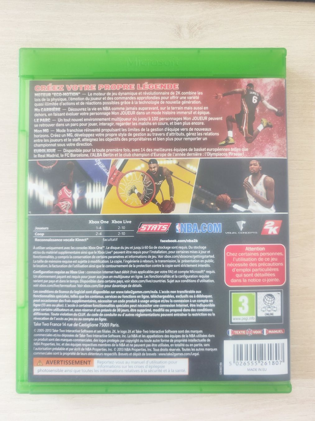 Giochi: Jeu Xbox One NBA 2K14, occasion – Usato da Neyruz FR venduto da Cembaba77 1