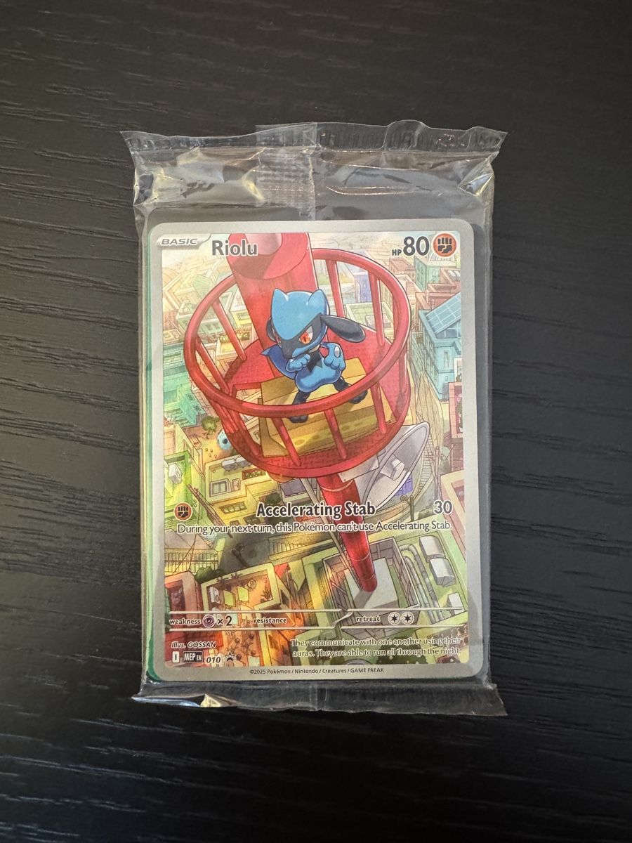 Pokémon Carte collezionabili: Riolu 010 black star promo – Usato da Zürich venduto da sed_6krp