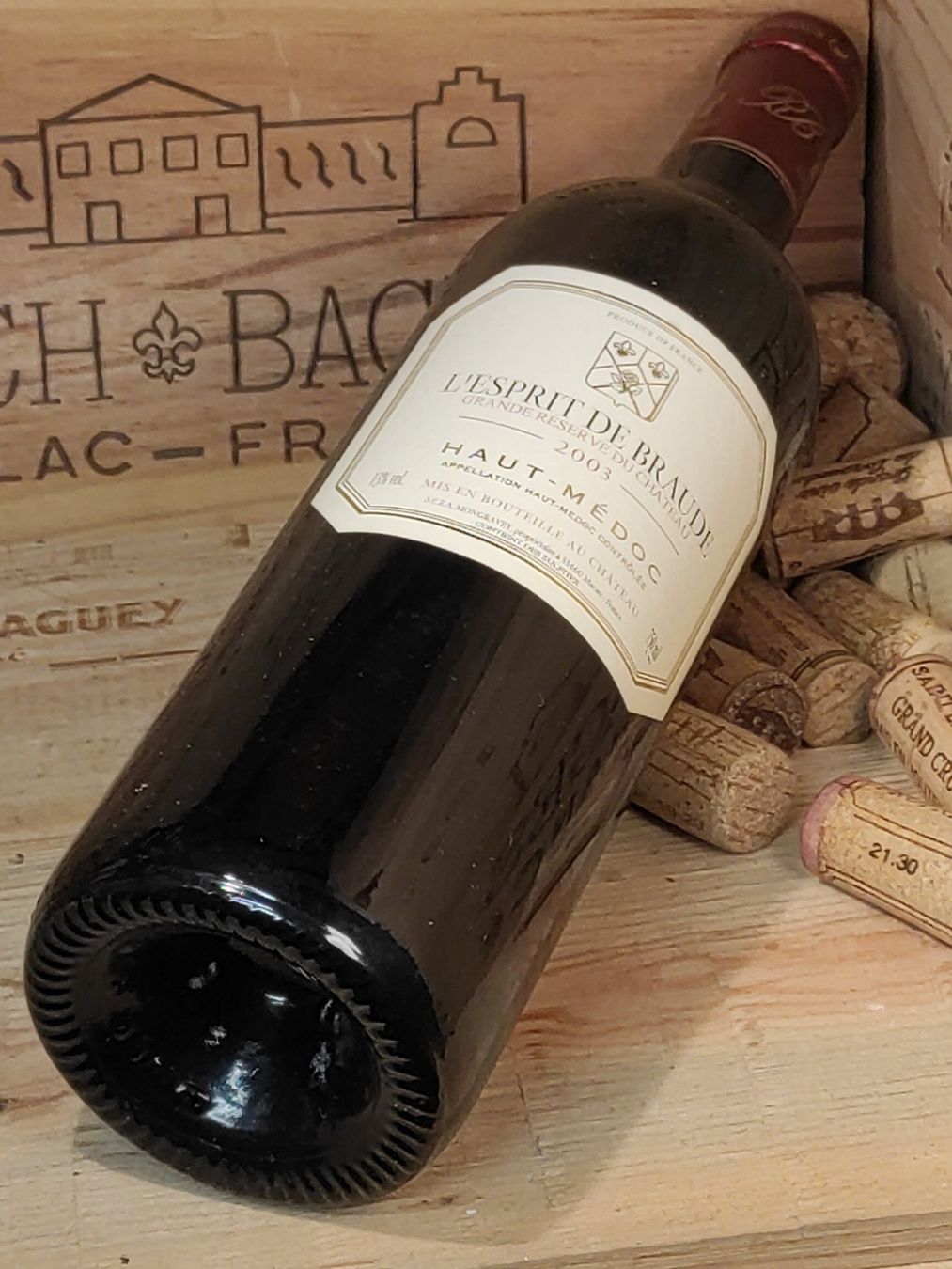 Wein: 2003 Haut Medoc L'esprit de Braude – Neu (gemäss Beschreibung) aus Büsserach von Vintage-vins 1