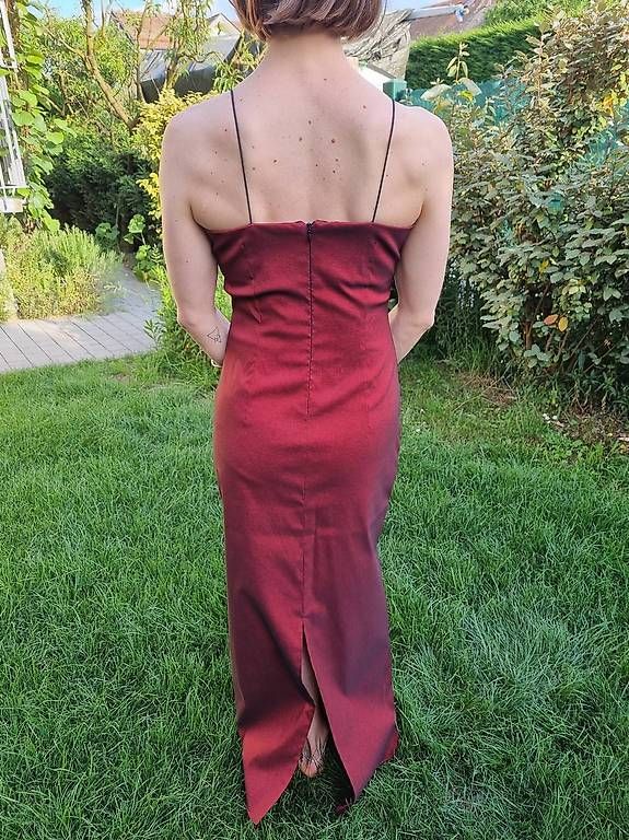 Vestiti: Robe de soirée bordeaux – Nuovo e nell'imballaggio originale da Chêne-Bourg venduto da lil_v66r 1