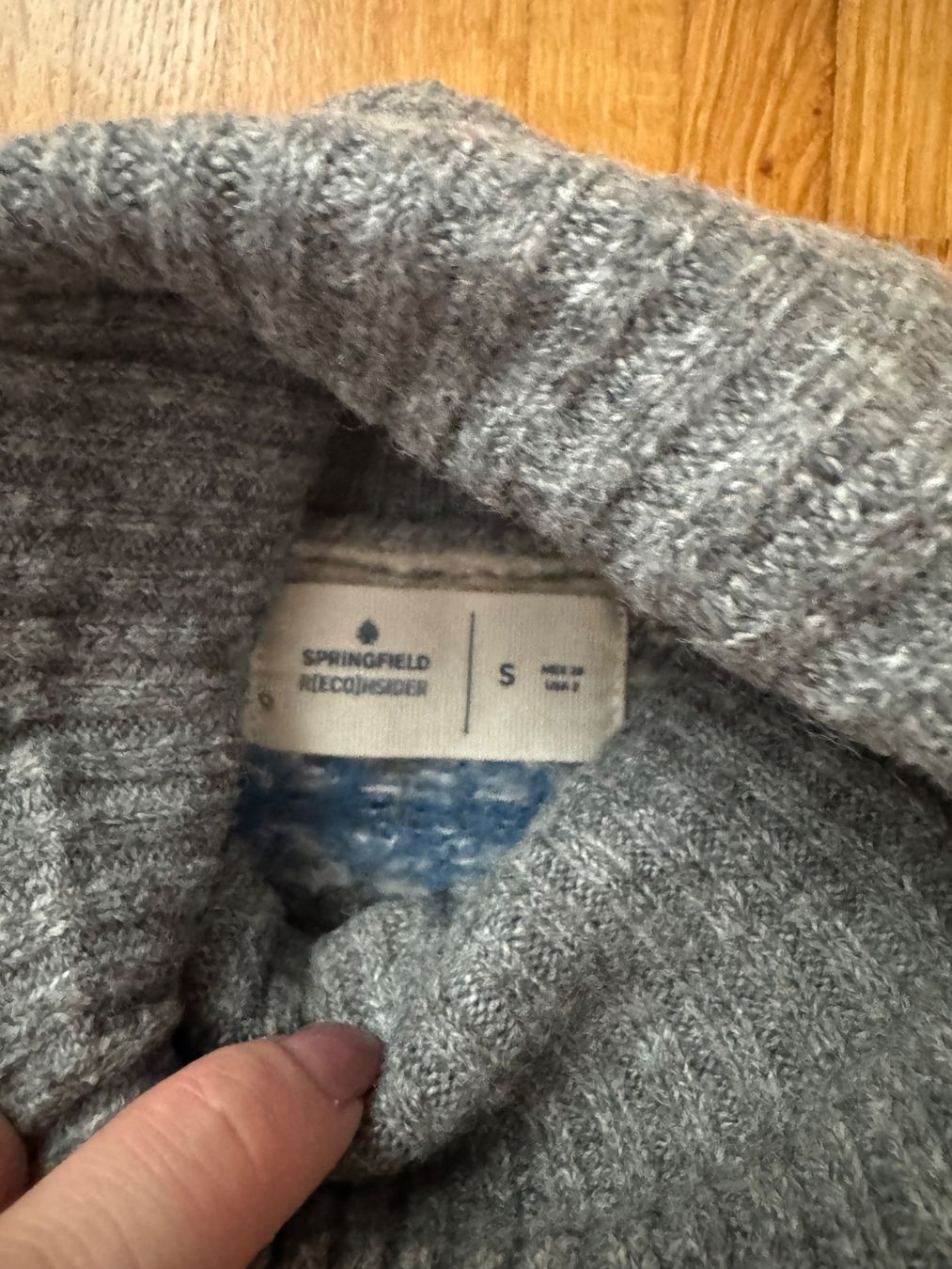Maglioni & Felpe: Kuscheliger SPRINGFIELD Rollkragenpullover Gr. S grau – Usato da Jona venduto da Good_luck1_ 4