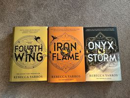 Fourth Wing, Iron Flame und Onyx Storm - Emperyean Reihe 1-3