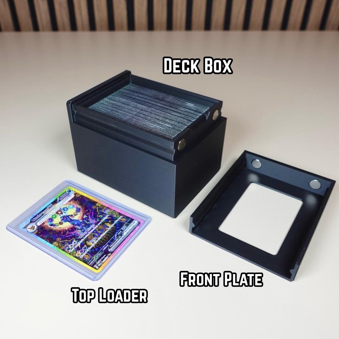 Cartes: Deck Box – Magnetischer Schiebe-Tresor – Neuf avec emballage d'origine à Dietikon par You_Want_We_Print 4