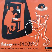 Schallplatte: Schräger Otto + Zackiger Otto (1950er Jahre)
