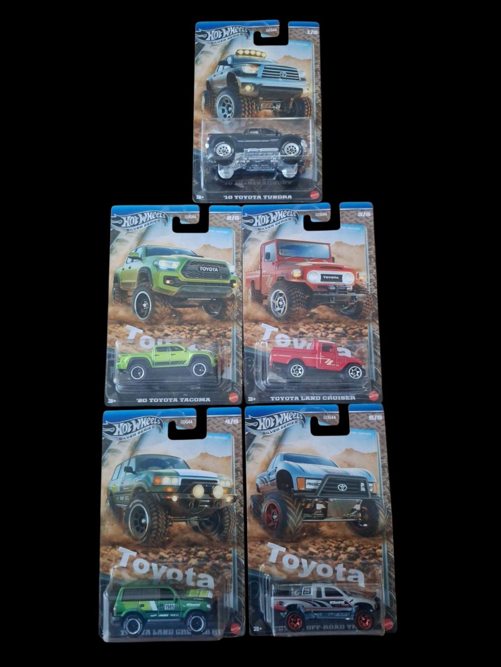 Hot Wheels Modellini d'auto: Hot Wheels Silver Series Toyota 2025 Set – Nuovo e nell'imballaggio originale da Adlikon venduto da Mmartin0
