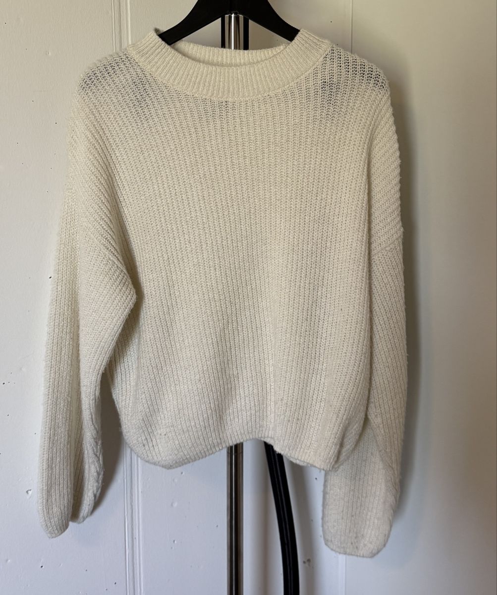 Maglioni & Felpe: Pull Even&Odd blanc crème, idéal pour l'hiver, Taille M – Usato da Sion venduto da bar_r96b