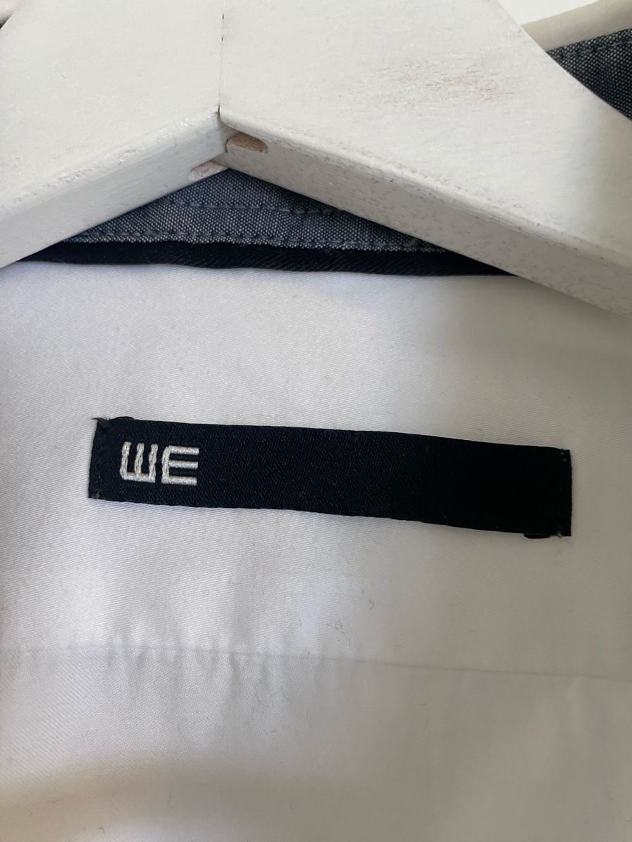 We Hemden: WE Weisses Hemd mit Ellbogen-Patches – Gebraucht aus Eiken von kona_a 1