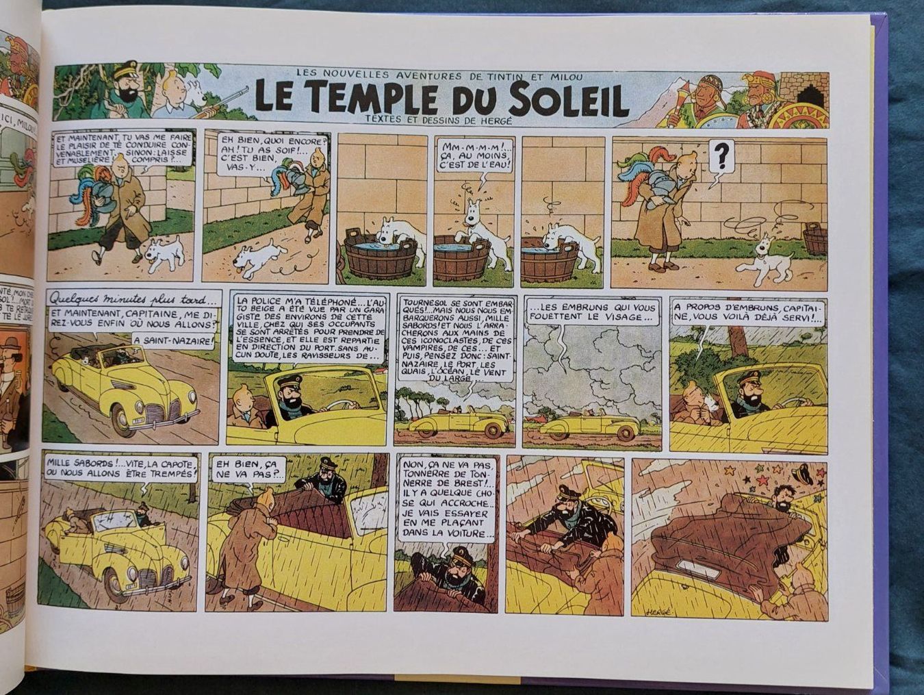 Fumetti: Tintin Le Temple Du Soleil Version Originale EO 1988 TBE – Usato da Genève venduto da Blu_BD 5